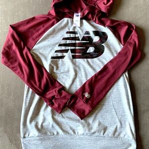 New balance hooded shirt